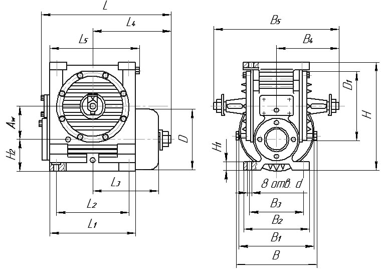 Редуктор 2Ч40 Абсолют