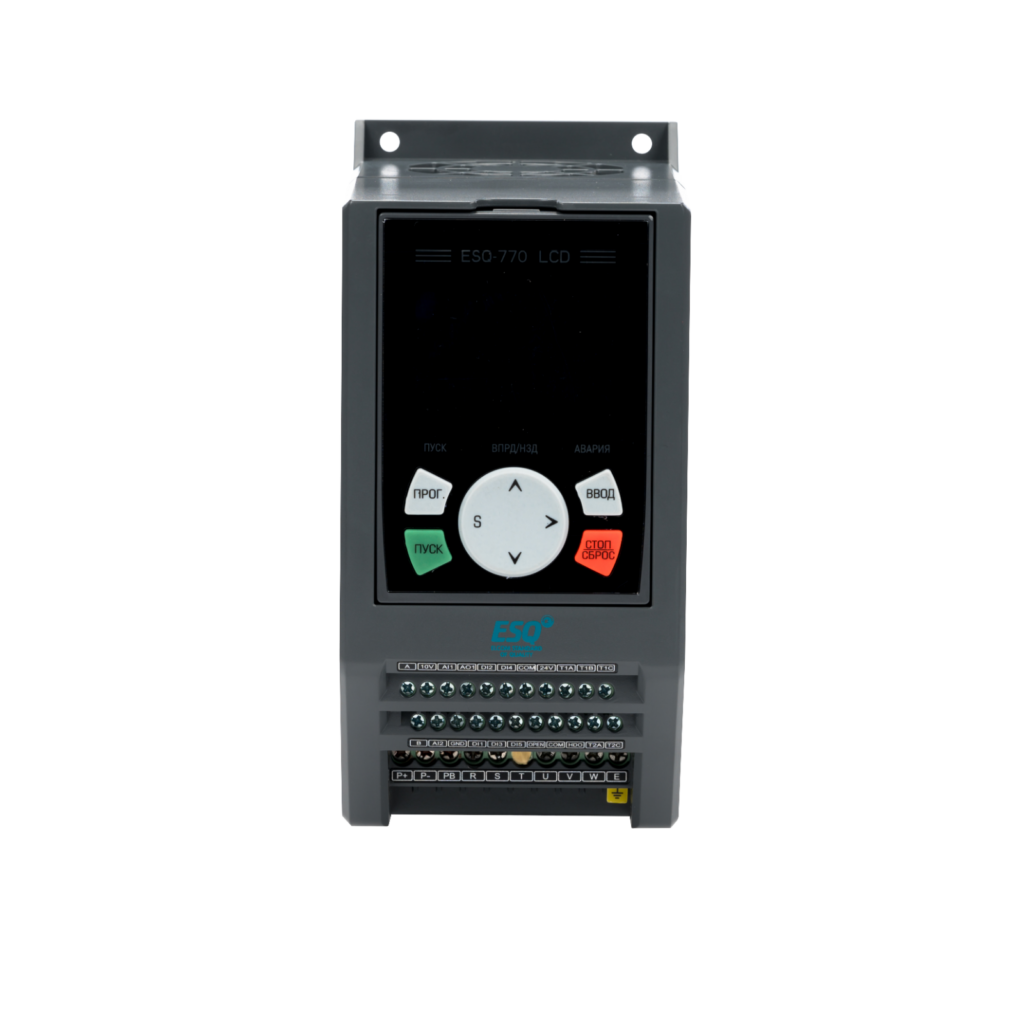 Частотный преобразователь ESQ-770-2S-0022 2.2/4кВт, 220 В
